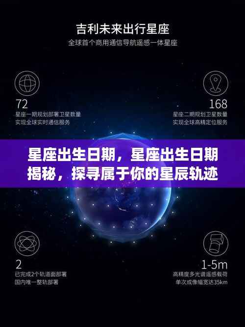 揭秘星座出生日期,探寻属于你的星空轨迹