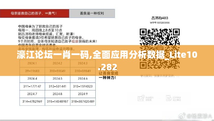 濠江论坛一肖一码,全面应用分析数据_Lite10.282