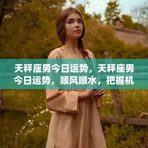 天秤座男今日运势大解析,顺风顺水,机遇尽在掌握