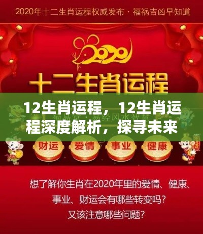 揭秘十二生肖未来运势,深度解析运程探寻未来奥秘