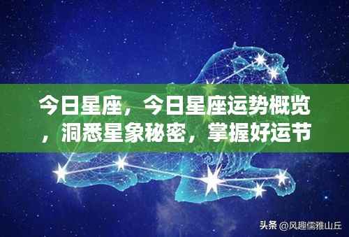 今日星座运势概览,洞悉星象秘密,引领好运节奏!
