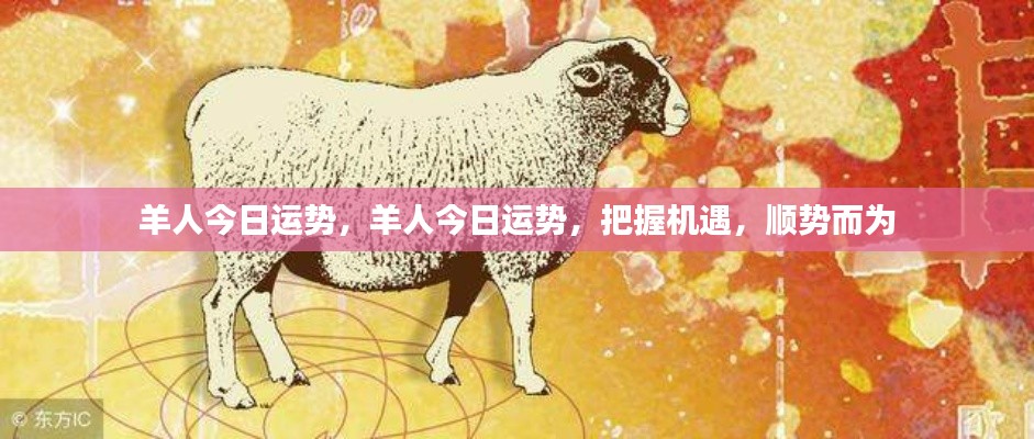 羊人今日运势揭秘,把握机遇,顺势而为的策略