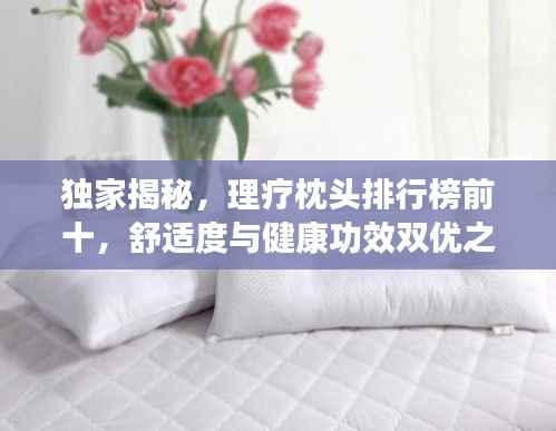 独家揭秘,理疗枕头排行榜前十,舒适度与健康功效双优之选!