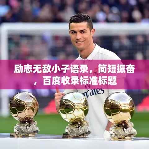 励志无敌小子语录,简短振奋,百度收录标准标题