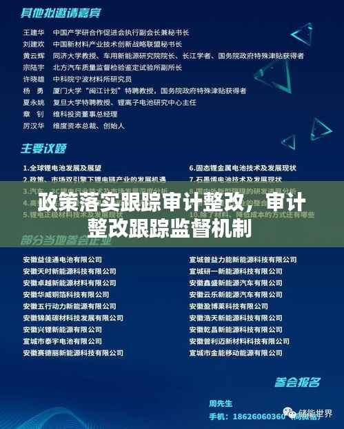 政策落实跟踪审计整改,审计整改跟踪监督机制