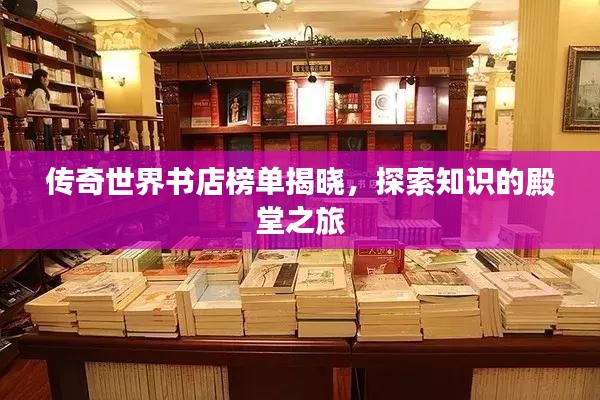 传奇世界书店榜单揭晓,探索知识的殿堂之旅