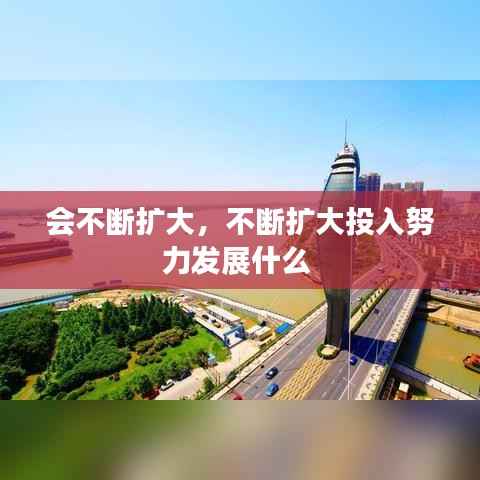 会不断扩大,不断扩大投入努力发展什么