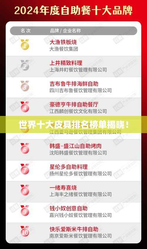 世界十大皮具排名榜单揭晓!